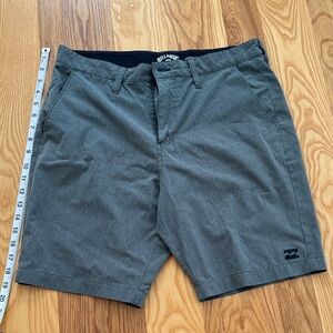 Billabong Men's Charcoal Flat Front Shorts